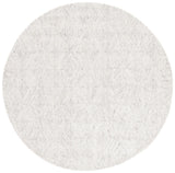 Safavieh Ebony 6'-0" x 6'-0" Rug in Grey / Ivory