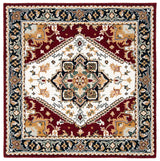 Safavieh Heritage 6'-0" x 6'-0" Rug in Ivory / Red