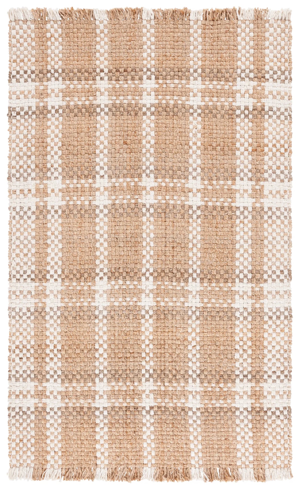 Safavieh Natural Fiber 4'-0" x 6'-0" Rug in Natural / Bleach