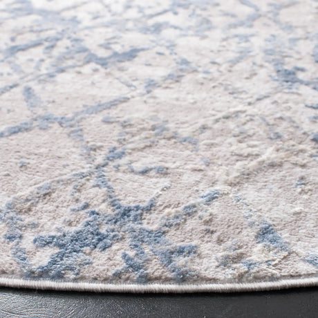 Safavieh Amelia 700 5'-3" x 5'-3" Rug in Light Grey / Blue