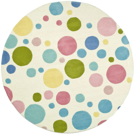 Safavieh Soho 6'-0" x 6'-0" Rug in Ivory / Multi