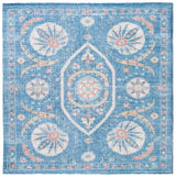 Safavieh Saffron 6'-0" x 6'-0" Rug in Blue / Creme