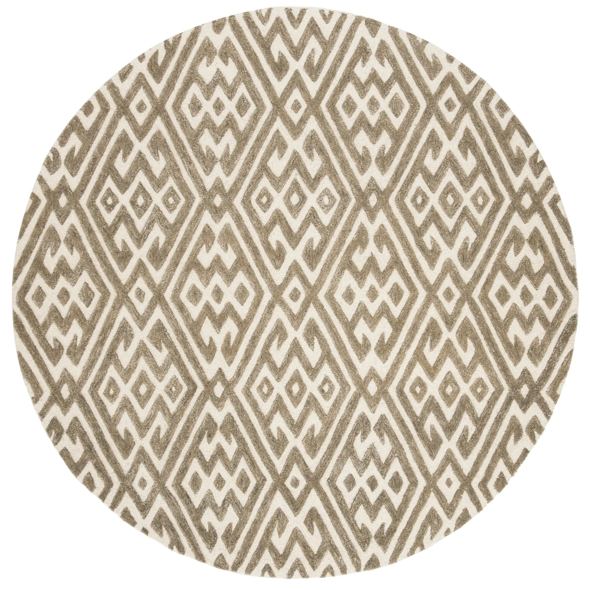 Safavieh Cambridge 6'-0" x 6'-0" Rug in Ivory / Grey