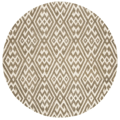 Safavieh Cambridge 6'-0" x 6'-0" Rug in Ivory / Grey