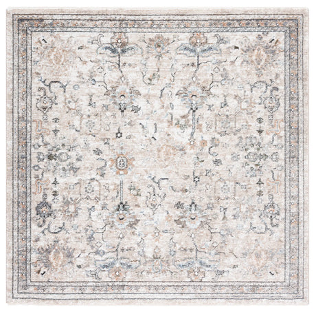 Safavieh Jasmine 5'-3" x 5'-3" Rug in Grey / Blue