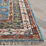 Safavieh Samarkand 6'-0" x 9'-0" Rug in Blue / Red