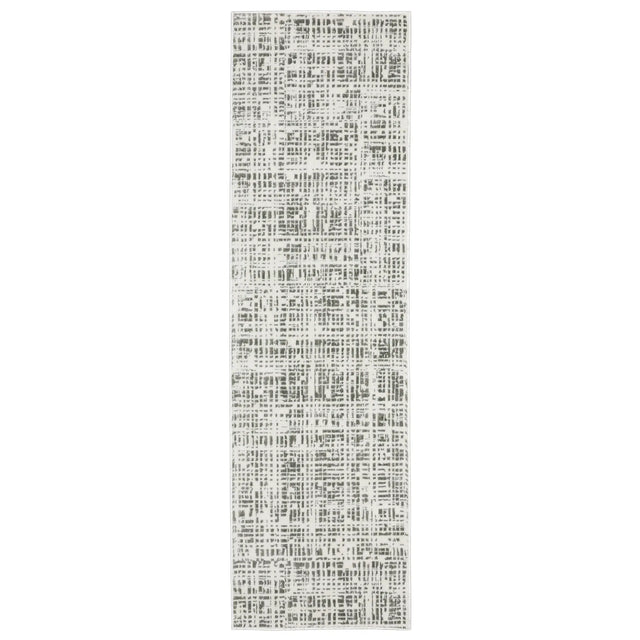 Oriental Weavers Montecito 5150W White/ Grey Rug - runner