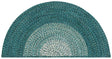 Safavieh Braided 2'-0" x 4'-0" Rug in Ivory / Turquoise