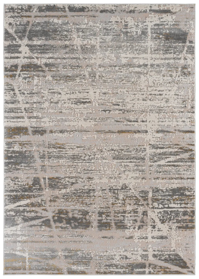 Safavieh Palma 5'-3" x 7'-6" Rug in Grey / Gold