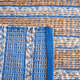 Safavieh Natural Fiber 4'-0" x 6'-0" Rug in Blue / Natural