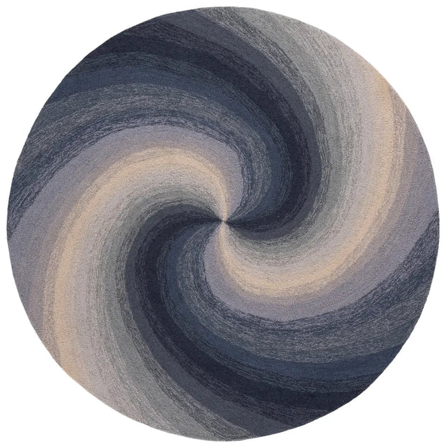 Safavieh Novelty 6'-0" x 6'-0" Rug in Grey / Ivory
