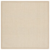 Safavieh Natural Fiber 6'-0" x 6'-0" Rug in Beige