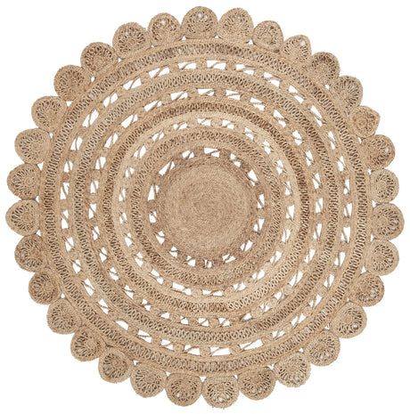 Safavieh Natural Fiber 5'-0" x 5'-0" Rug in Natural