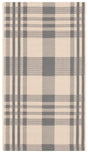 Safavieh Courtyard 2'-0" x 3'-7" Rug in Grey / Bone