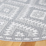 Safavieh Prairie 300 6'-7" x 6'-7" Rug in Grey / Ivory
