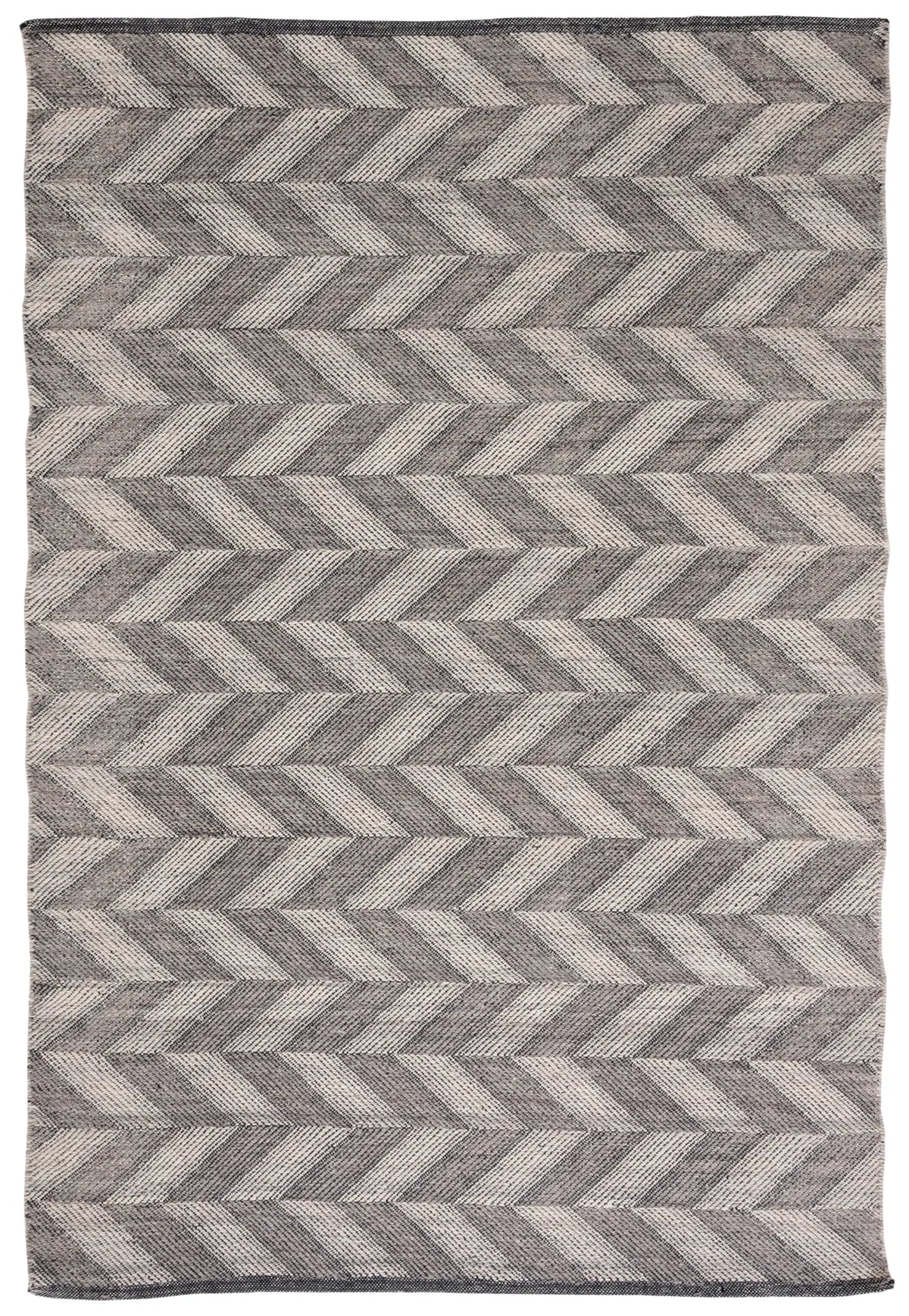 Safavieh Kilim 4'-0" x 6'-0" Rug in Grey / Ivory