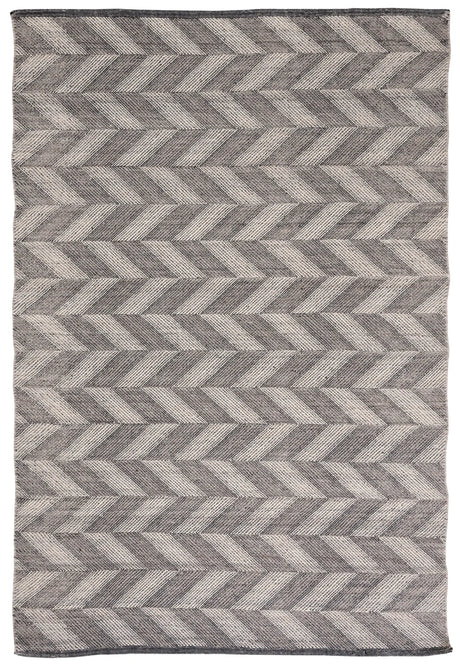 Safavieh Kilim 4'-0" x 6'-0" Rug in Grey / Ivory