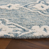 Safavieh Ebony 6'-0" x 6'-0" Rug in Ivory / Light Blue