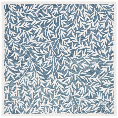 Safavieh Jardin 5'-0" x 5'-0" Rug in Blue / Ivory