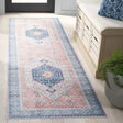 Safavieh Arizona 2'-6" x 8'-0" Rug in Rust / Aqua