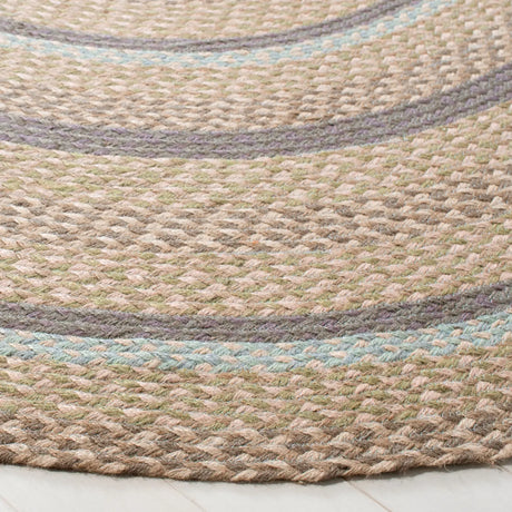 Safavieh Cape Cod 5'-0" x 5'-0" Rug in Blue / Olive