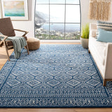 Safavieh Tulum 10'-0" x 13'-0" Rug in Navy / Ivory