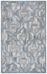 Safavieh Abstract 4'-0" x 6'-0" Rug in Blue / Brown