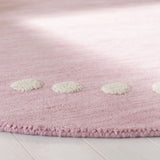 Safavieh Safavieh Kids 5'-0" x 5'-0" Rug in Pink