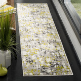 Safavieh Skyler 2'-0" x 10'-0" Rug in Grey / Green