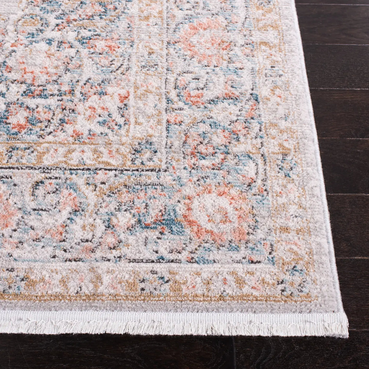 Safavieh Shivan 4'-0" x 6'-0" Rug in Grey / Rose