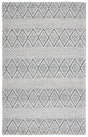 Safavieh Marbella 4'-0" x 6'-0" Rug in Light Grey / Black