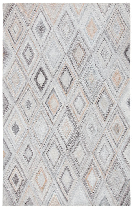 Safavieh Metro 4'-0" x 6'-0" Rug in Grey / Light Brown