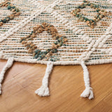 Safavieh Natura 6'-0" x 6'-0" Rug in Ivory / Emerald