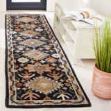 Safavieh Aspen 2'-3" x 13'-0" Rug in Black / Rust