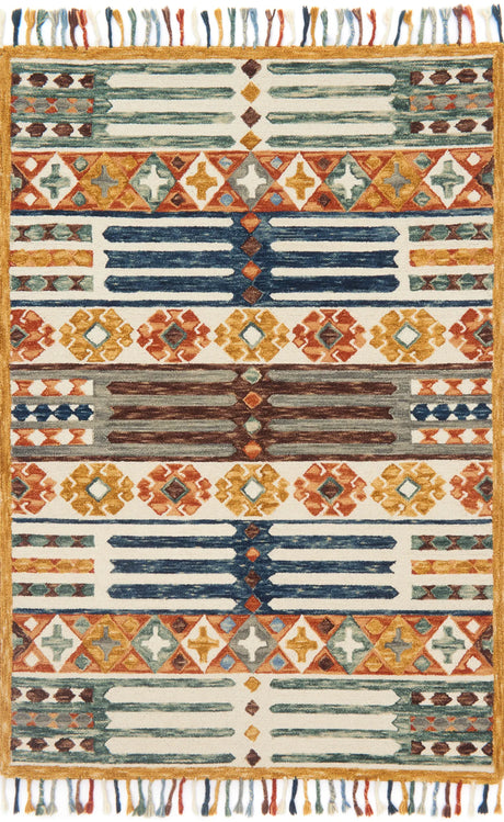 Loloi Zharah Zr-08 Santa Fe Spice Rugs - main flat