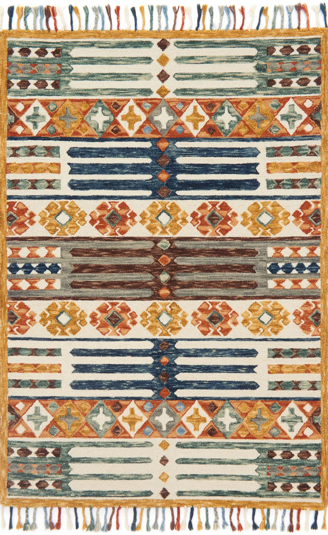 Loloi Zharah Zr-08 Santa Fe Spice Rugs - main flat