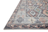 Loloi Zion Zio-01 Grey/Multi Rugs - rug corner