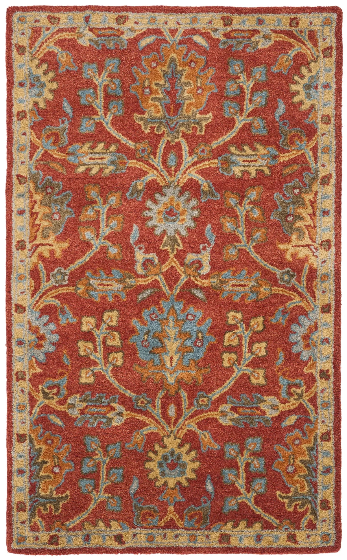 Safavieh Heritage 3'-0" x 5'-0" Rug in Red / Multi