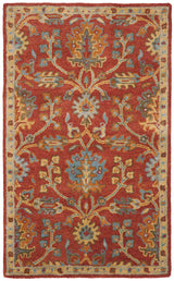 Safavieh Heritage 3'-0" x 5'-0" Rug in Red / Multi