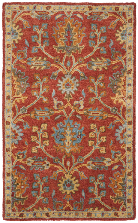 Safavieh Heritage 3'-0" x 5'-0" Rug in Red / Multi
