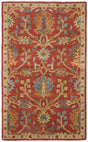 Safavieh Heritage 3'-0" x 5'-0" Rug in Red / Multi