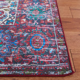Safavieh Tucson 4'-0" x 6'-0" Rug in Red / Blue