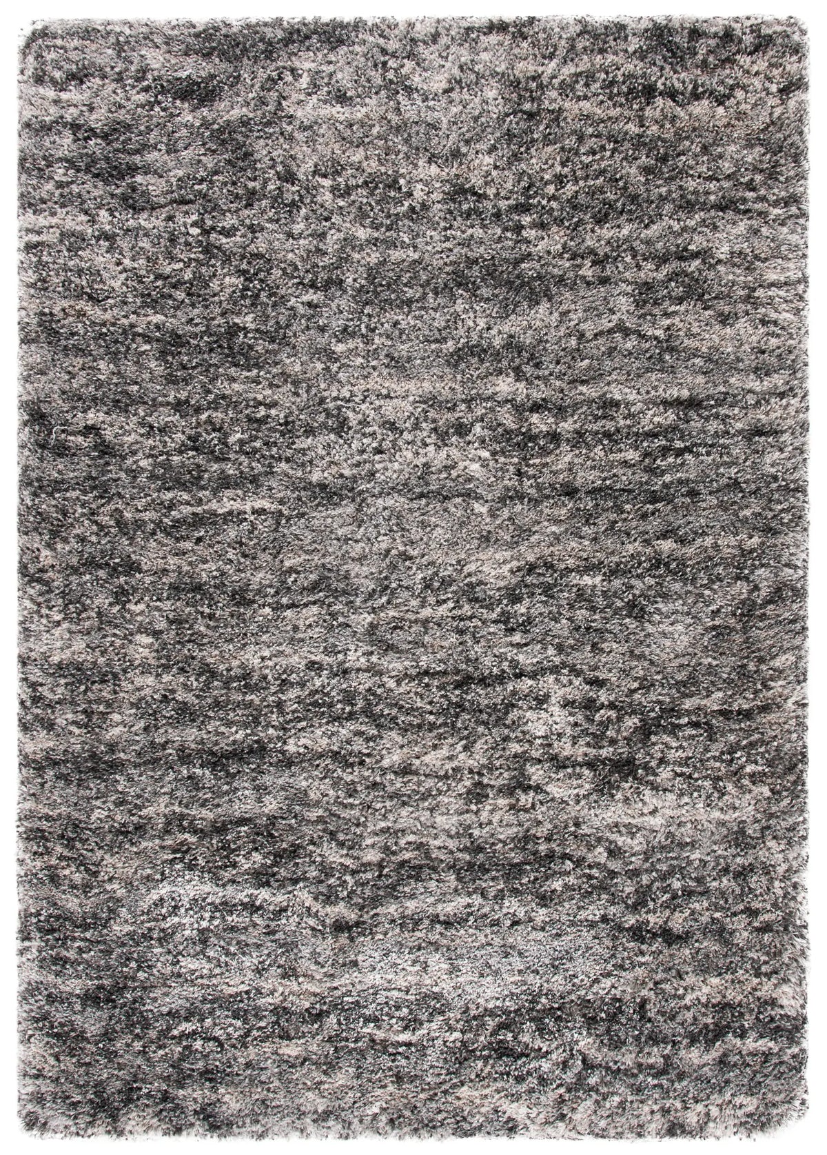 Safavieh Iceland Shag 4'-0" x 6'-0" Rug in Grey / Dark Grey