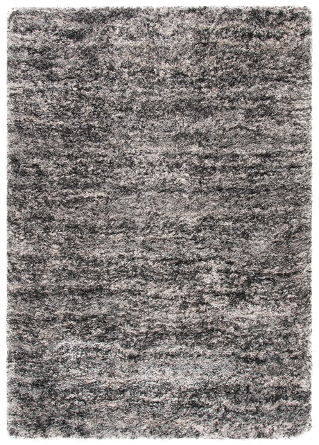 Safavieh Iceland Shag 4'-0" x 6'-0" Rug in Grey / Dark Grey