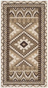 Safavieh Veranda 2'-7" x 5'-0" Rug in Creme / Brown