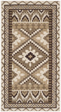 Safavieh Veranda 2'-7" x 5'-0" Rug in Creme / Brown