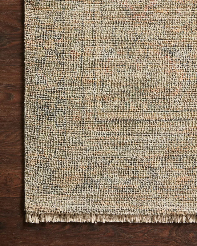 Loloi Priya Pry-03 Olive/Graphite Rugs - corner on wood