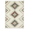 Oriental Weavers Sphinx Axis Ax07A Ivory/ Multi Rug - main flat