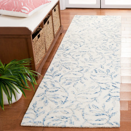 Safavieh Jardin 2'-3" x 8'-0" Rug in Ivory / Blue