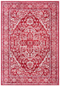 Safavieh Brentwood 4'-0" x 6'-0" Rug in Red / Ivory